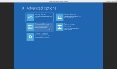 Advanced Options