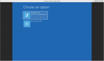 Choose an Option
